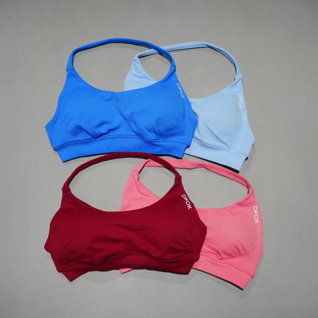 DFDK เสื้อชั้นในกีฬาไร้ตะเข็บแ - Crossfit Yoga บทวิจารณ์และราคา