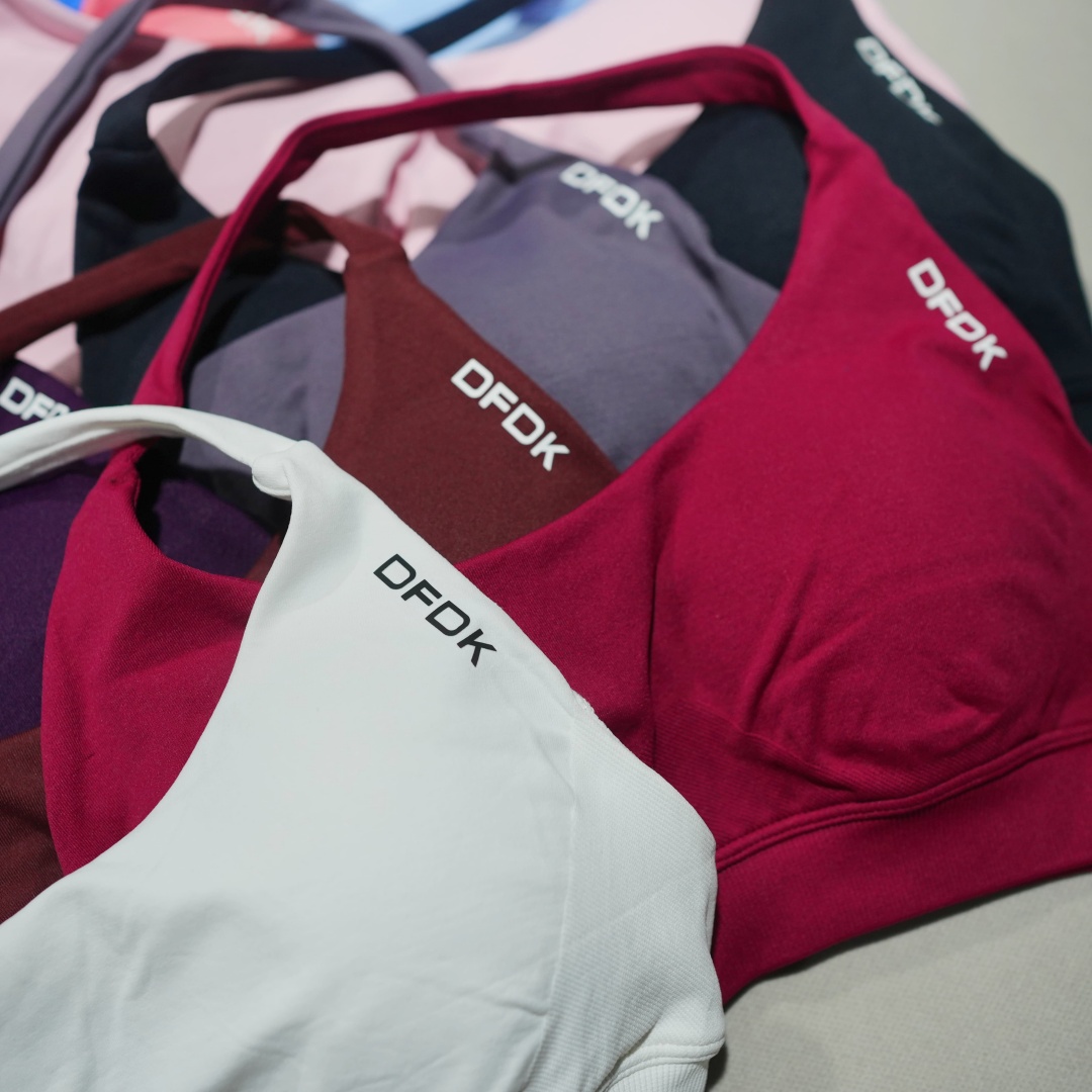 DFDK เสื้อชั้นในกีฬาไร้ตะเข็บแ - Crossfit Yoga บทวิจารณ์และราคา