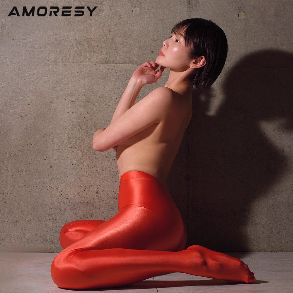 AMORESY ผู้หญิงซาตินเคลือบเงา  - Crossfit Yoga บทวิจารณ์และราคา